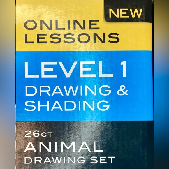 BRAND NEW Animal Drawing Kit Level 1 from Prismacolor with Online Classes - Picture 3 of 6